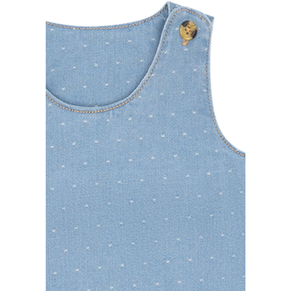 Køb Hust & Claire Blue Denim Kis Dotty