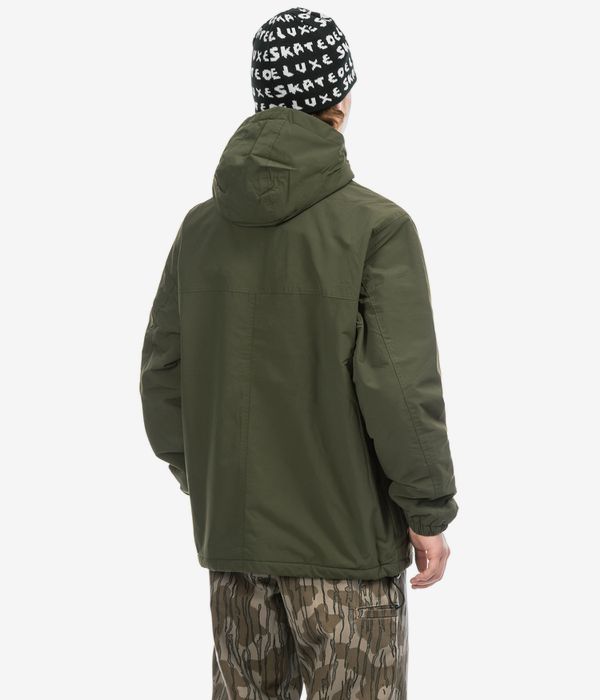 Carhartt WIP Windbreaker Pullover Supplex Jacke (office green white)