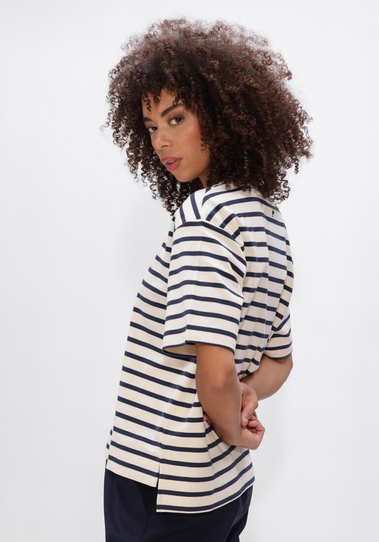 creme max mara t-shirt multi