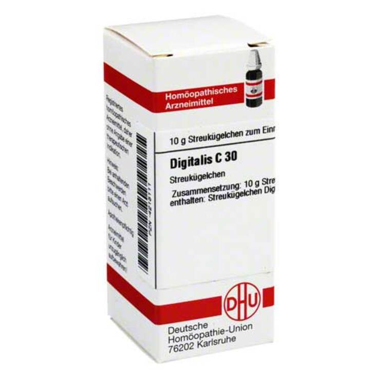 DHU Digitalis C 30 Globuli, 10 g