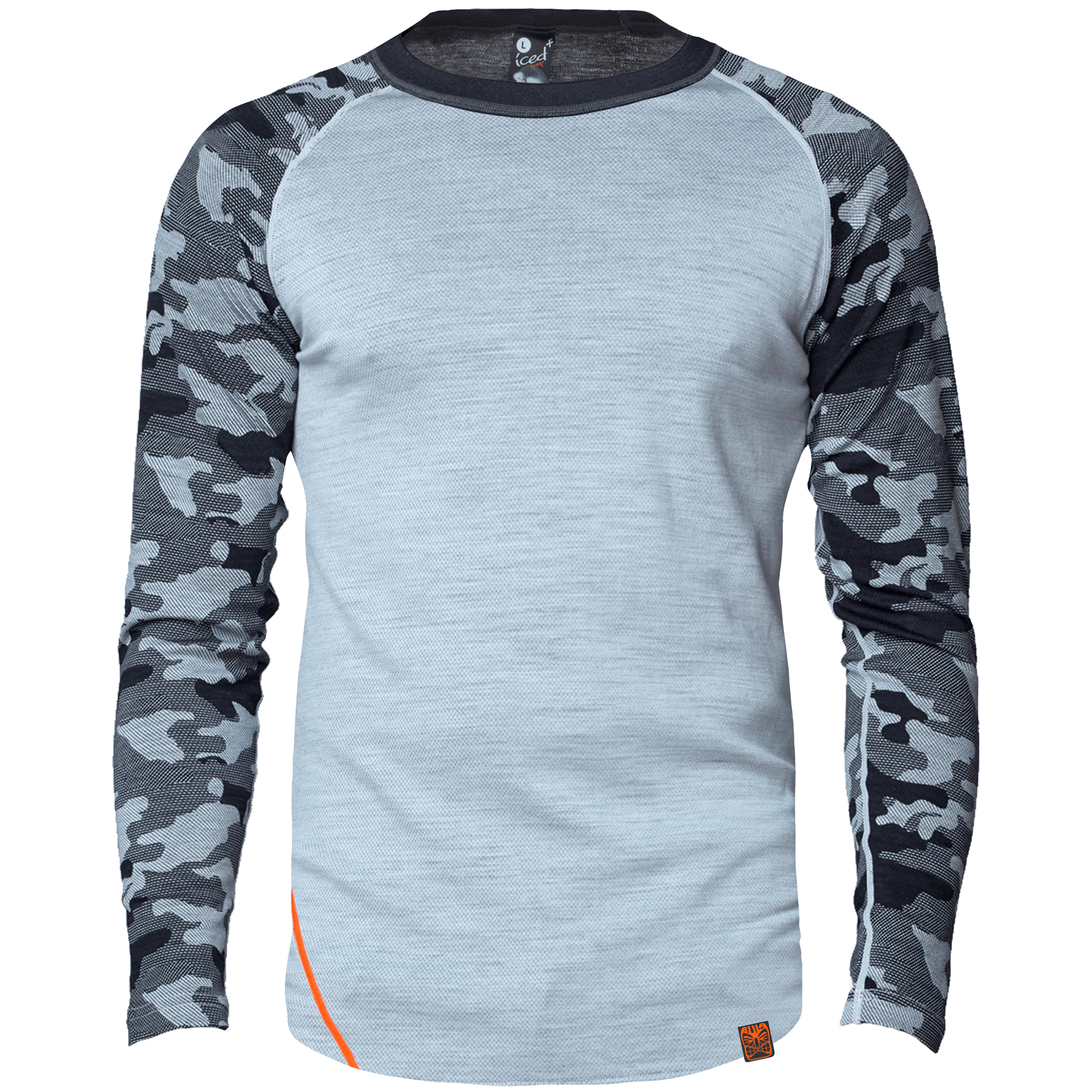 Bula Camo Merino Wool crew - Ull og ullsett