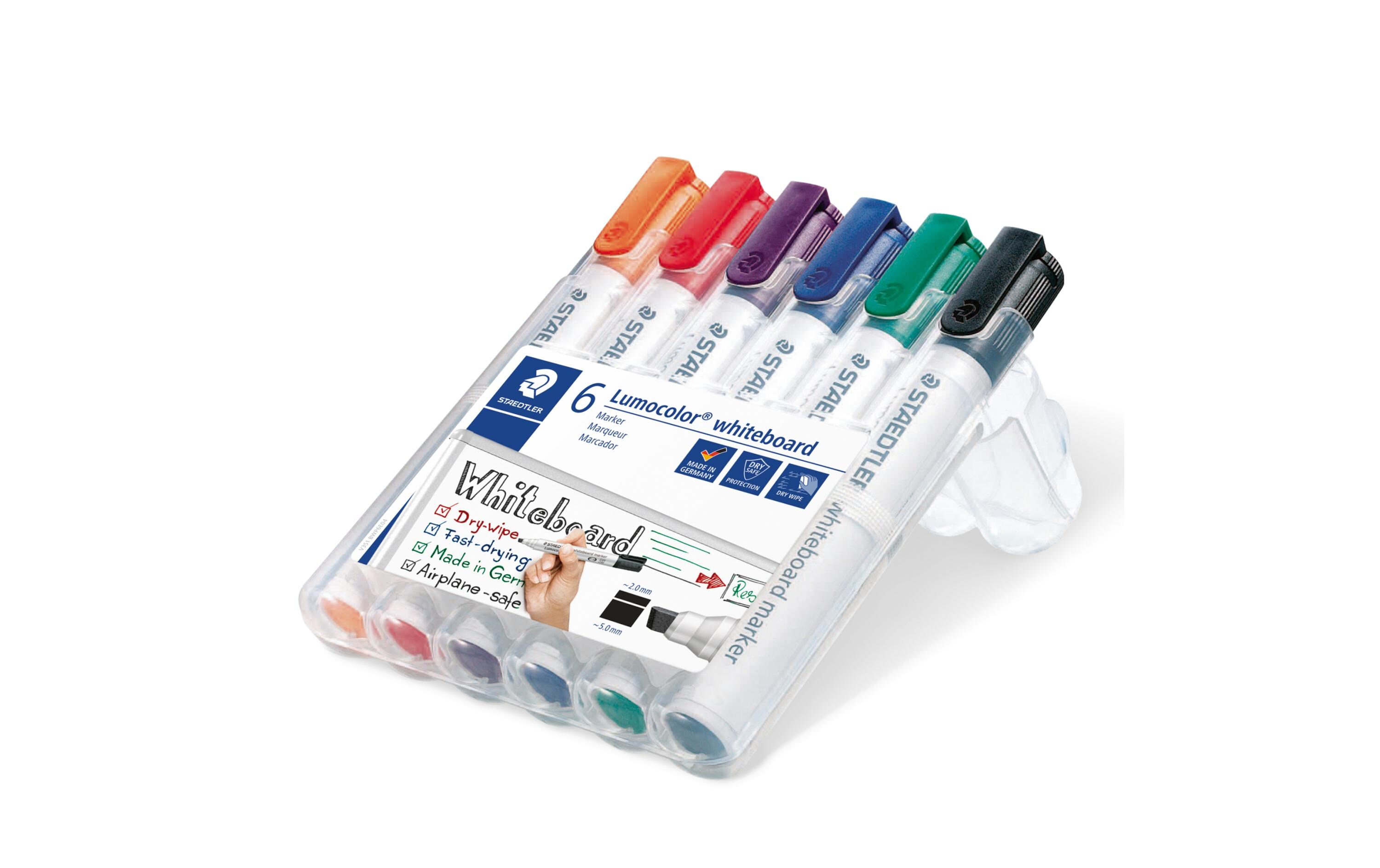Lumocolor 351 6er-Set, KeilspitzeMarker-Set für Whiteboards