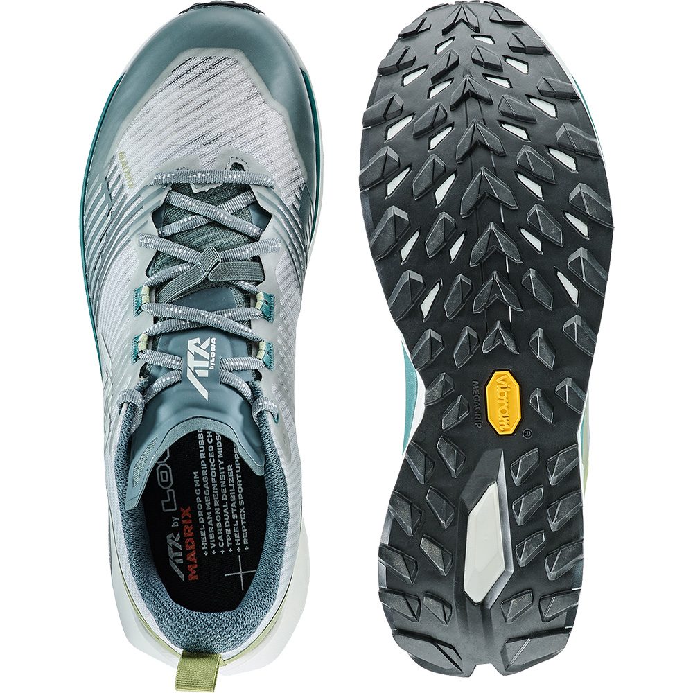 LOWA Madrix Trailrunningschuhe Herren grau