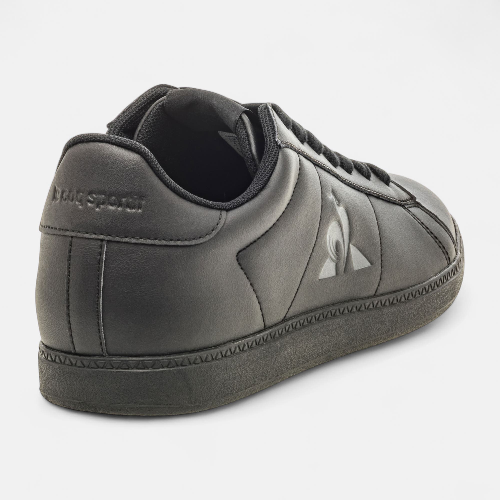 Sneakers Homme en cuir noir