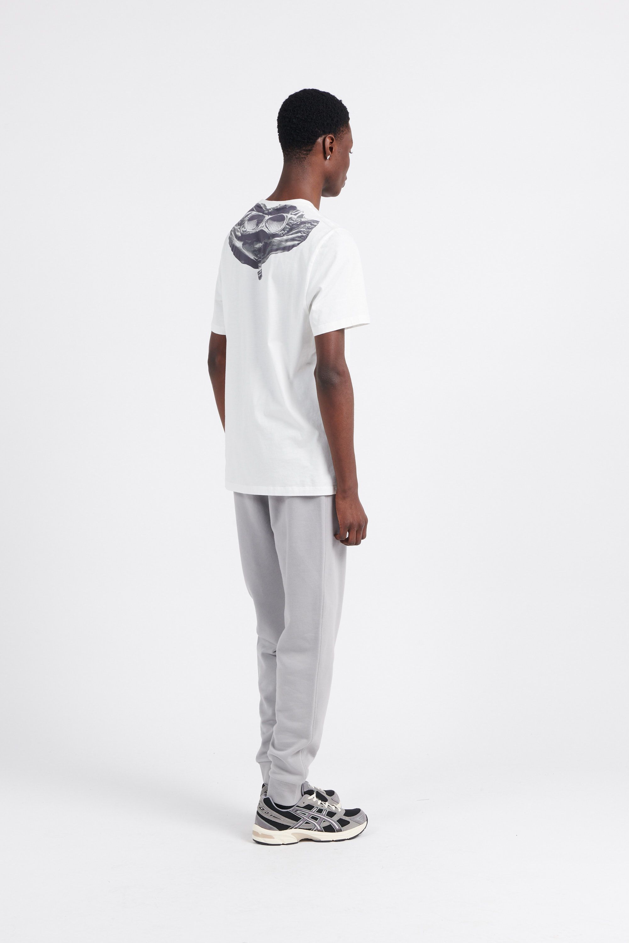 C.P. COMPANY Jogging DIAGONAL RAISED FLEECE  Gris