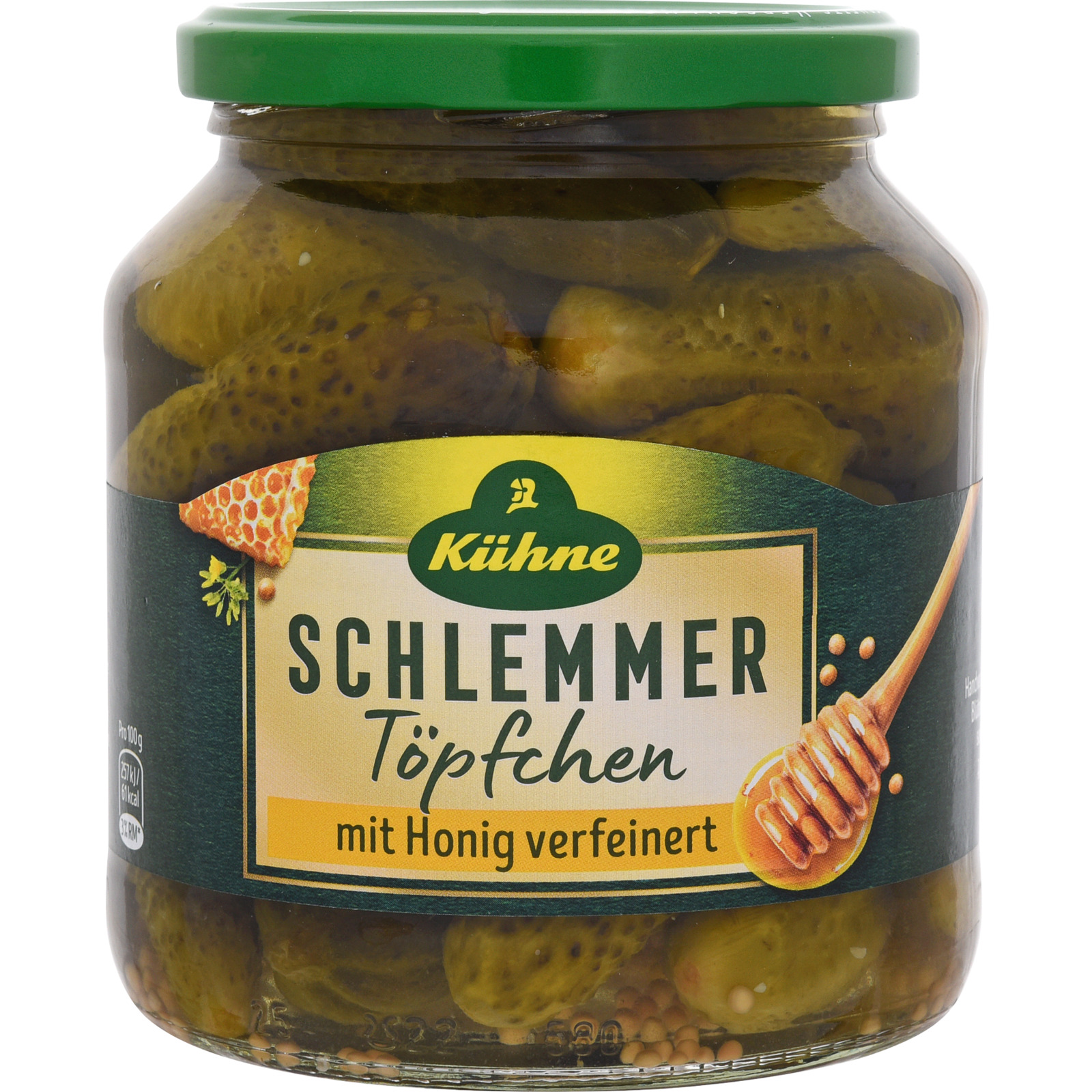 Kühne Gürkchen Honig 530/300 g