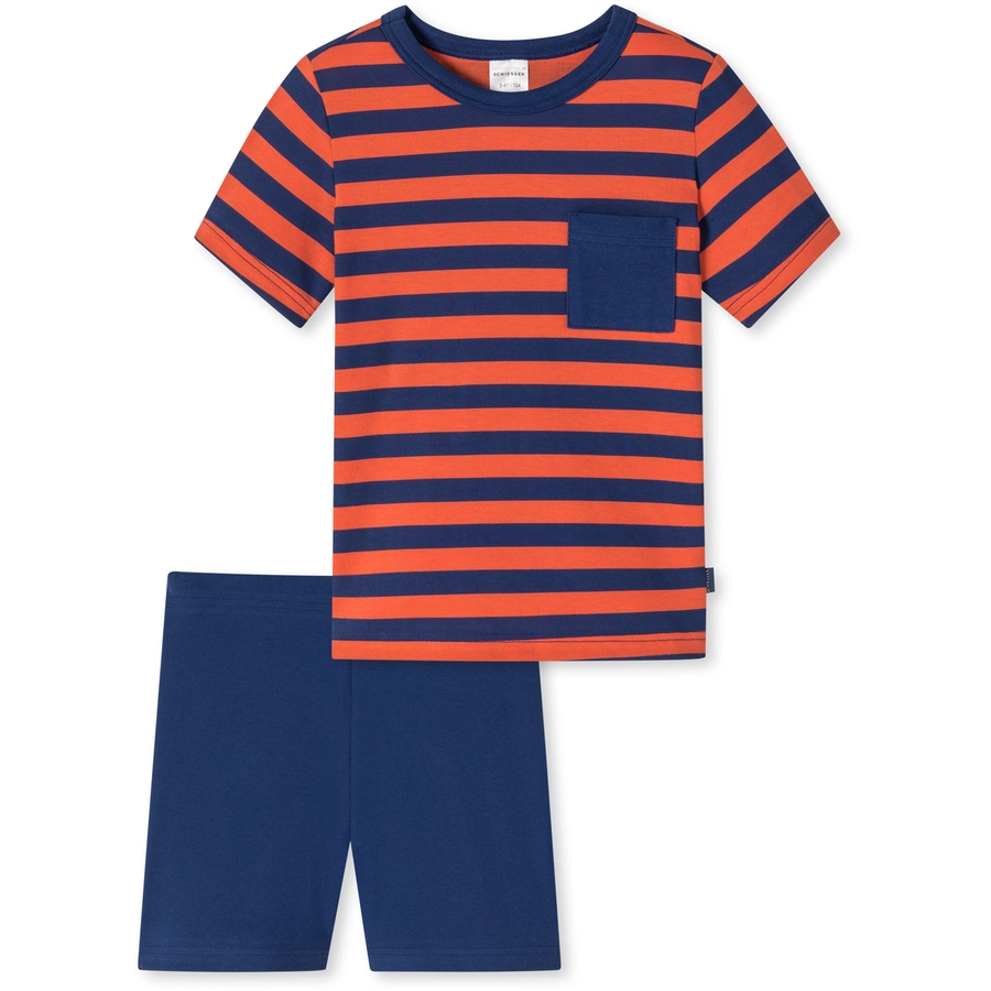 Schiesser Pyjama Boys World Organic Cotton rot