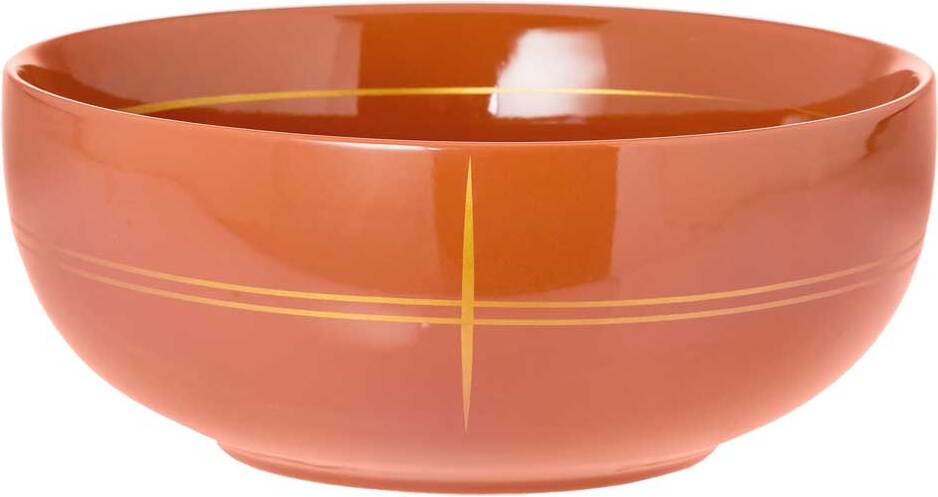 Riverdale schaal Suzie oranje D 15,5 H 5,5 cm