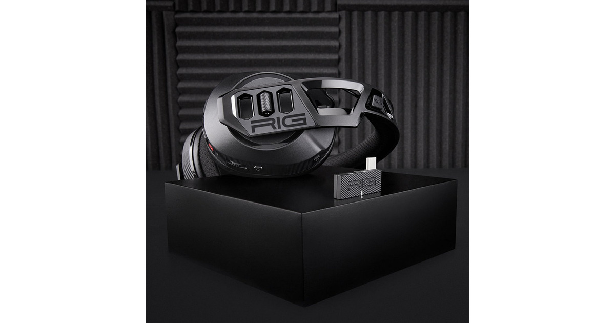 NaconRIG 600 PRO HS over-ear gaming headset  (Zwart, PlayStation 5, PlayStation 4, Windows, Nintendo Switch, Android, iOS)