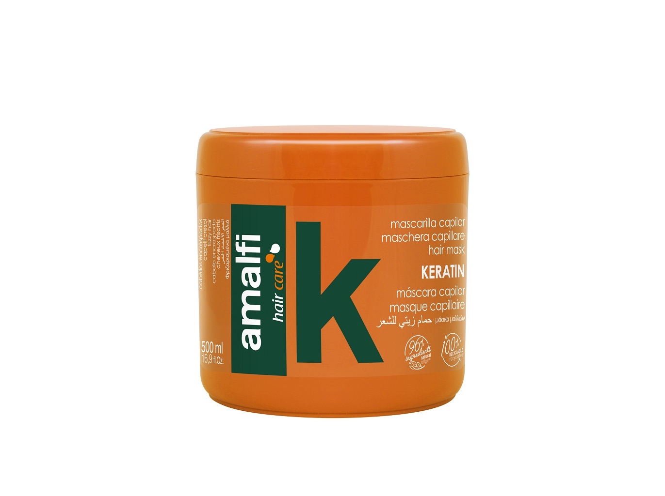 MÁSCARA AMALFI KERATINA 500ML