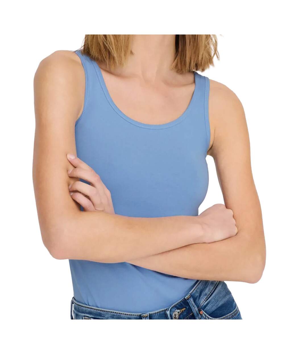 Débardeur Bleu Femme JDY Ava 15259184