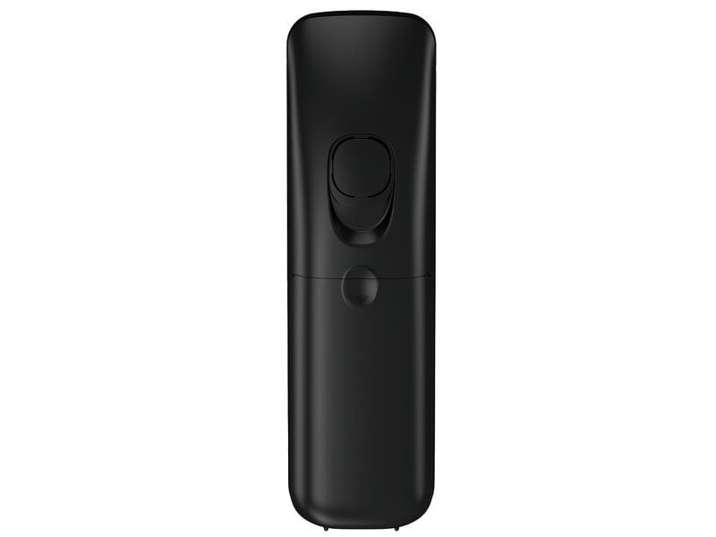 Panasonic Schnurlostelefon KX-TGD320SLW Schwarz/Silber Digitales Schnurlostelefon mit integriertem Anrufbeantworter