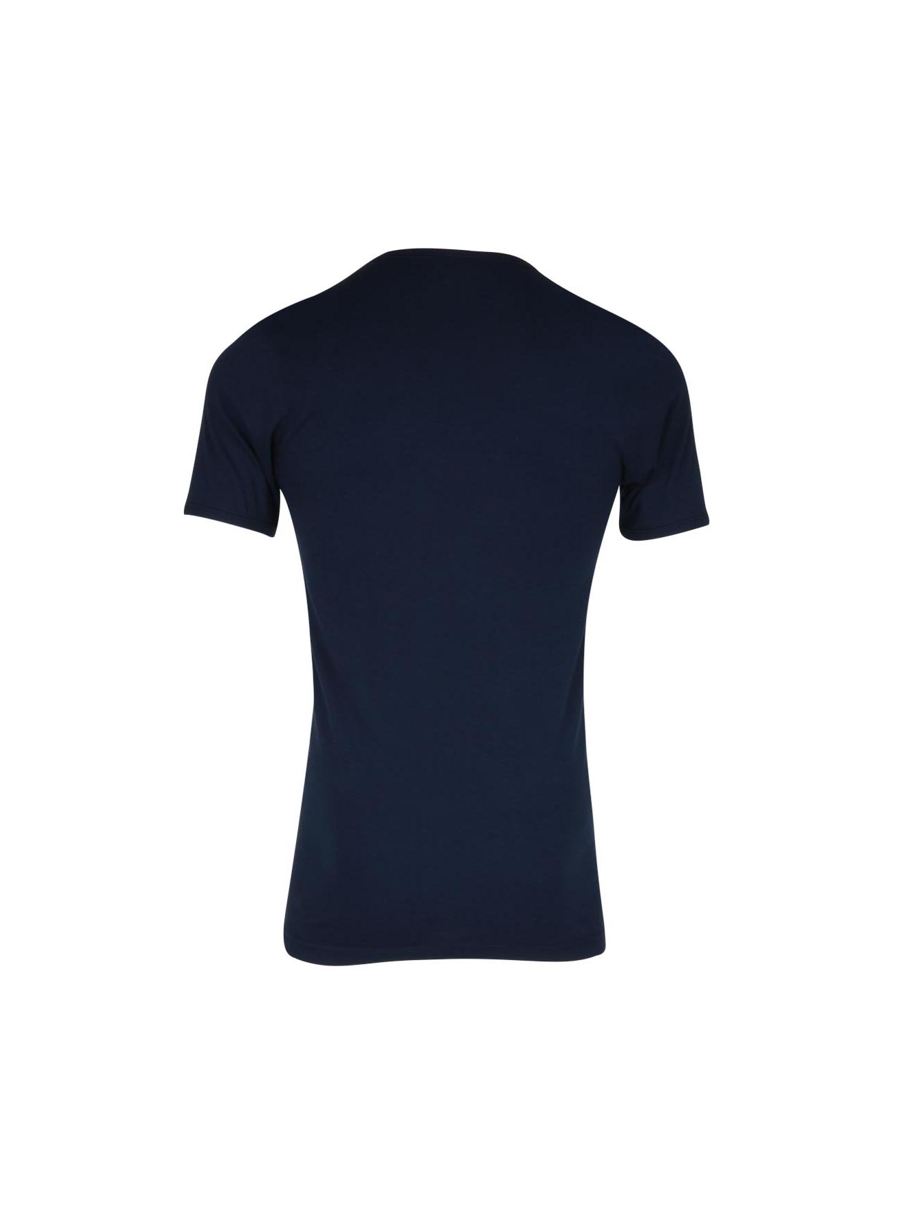 Tee-shirt encolure V, pur coton