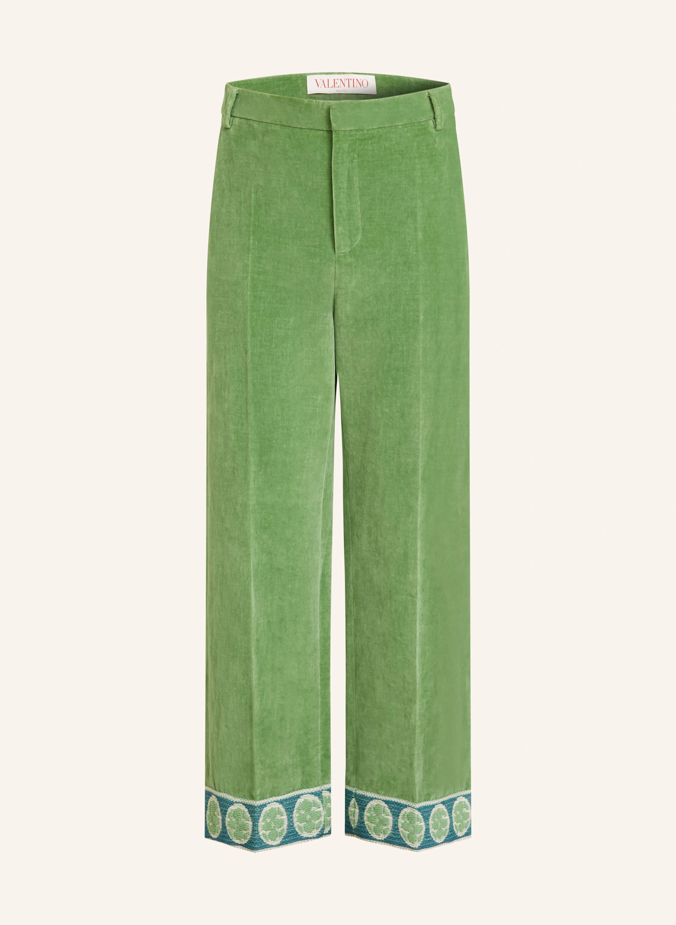 VALENTINO Samthose Regular Fit mit Leinen