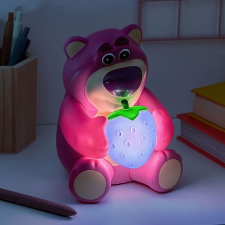 Toy Story Lots-o'-Huggin' Bear lampe - lyserød