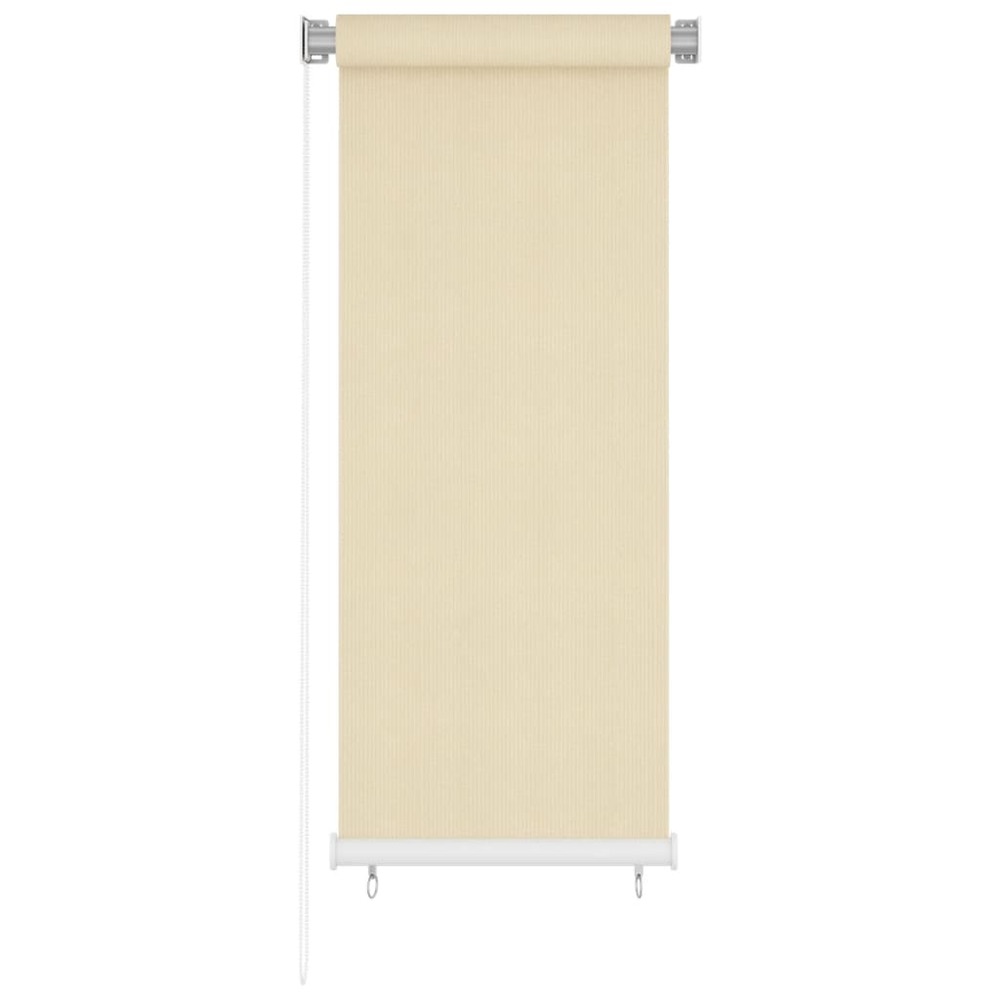 Store roulant d'extérieur crème 60x140 cm pehd