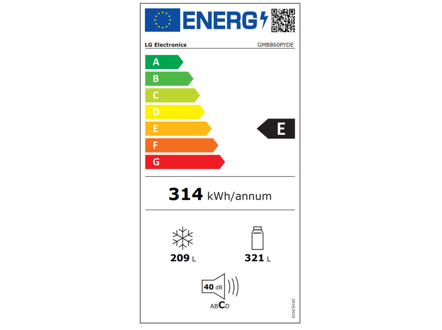 FRIGORIFICO AMERICANO LG GMB860PYDE FRENCH DOOR 530L