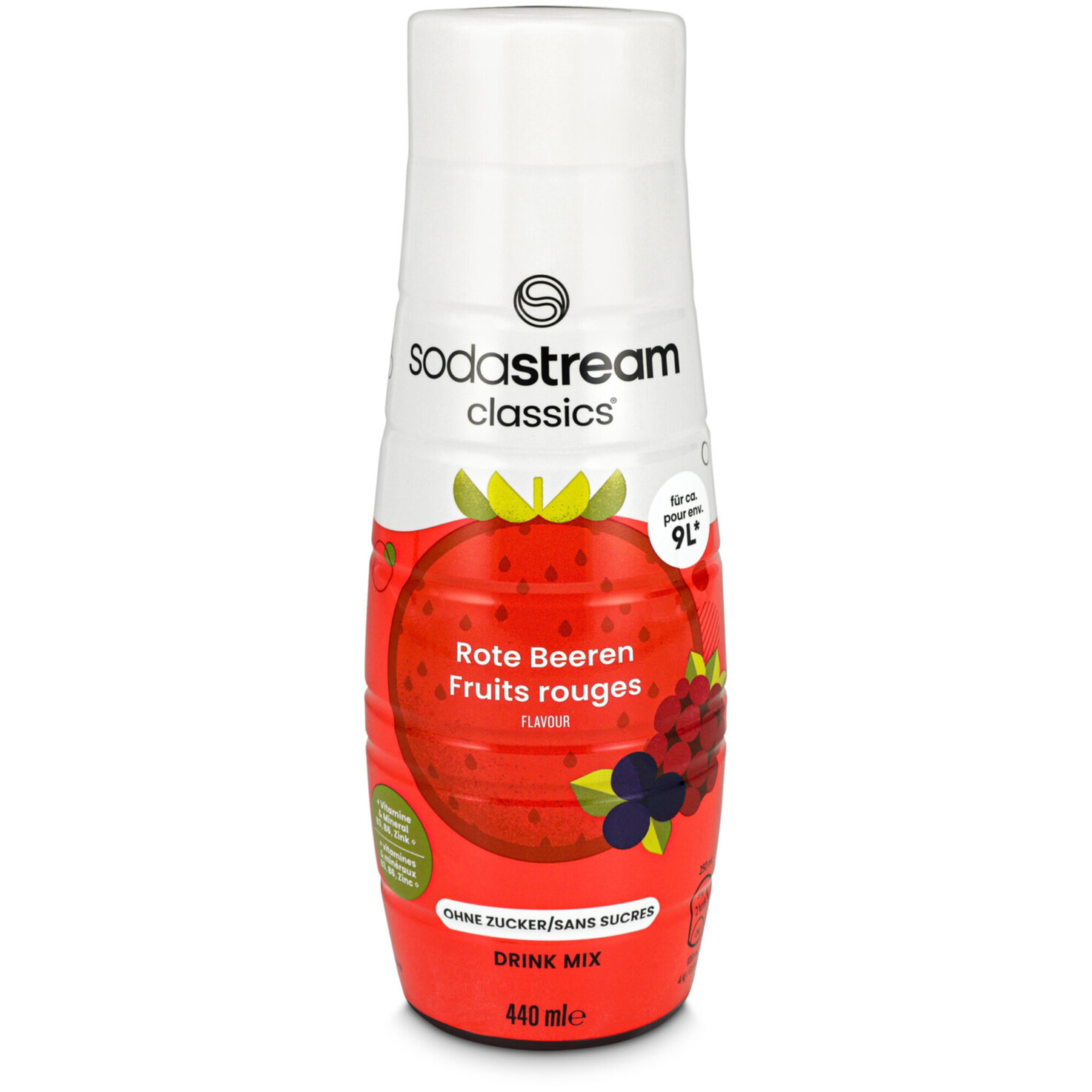 SodaStream Classic Rote Beeren Zero