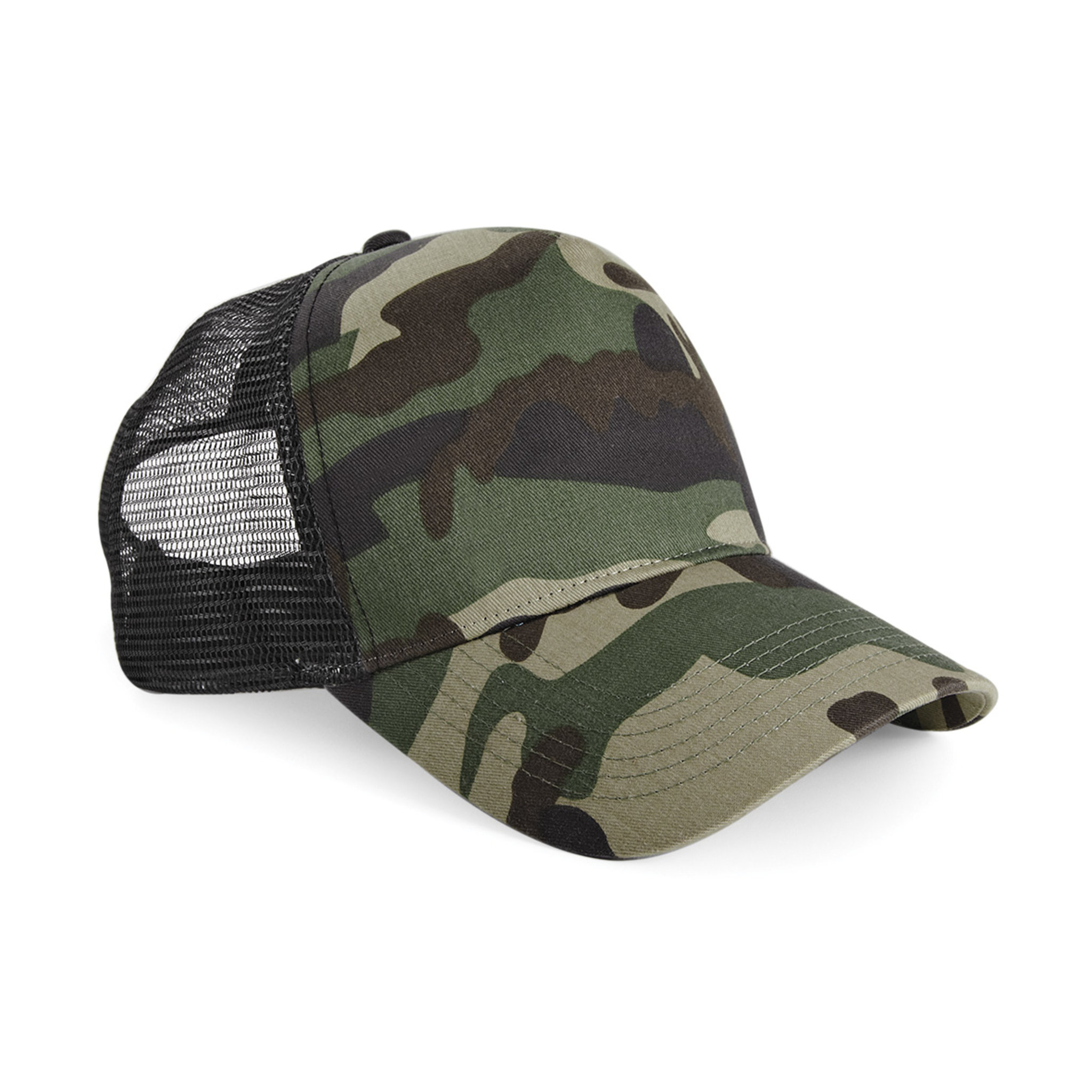 Beechfield BC694 - Casquette snapback trucker de camouflage