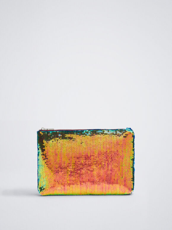 Bolsa de lantejoulas - Rosa