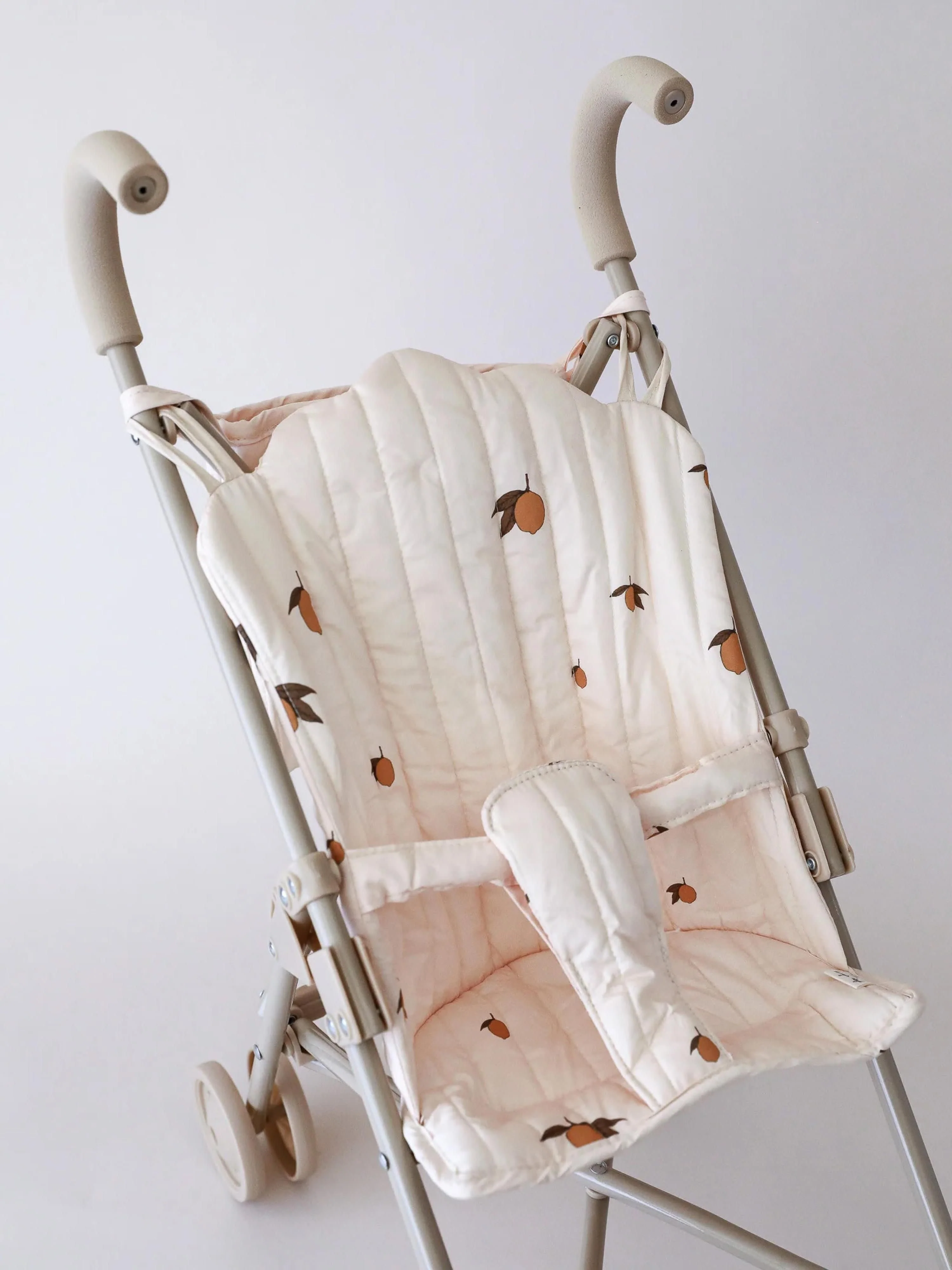 Poppenwagen Lemon riem en draagtas
