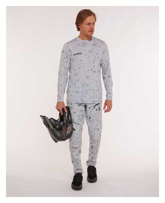 Maillot Manches Longues Dharco Race Gris/Vert