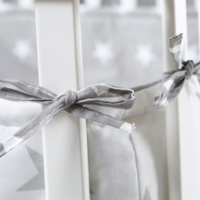 roba® Laufgitter »Little Stars, 100x100 cm, weiss« bis 15 kg mit Stoffeinlage und Nestchen; Rollen, höhenverstellbar