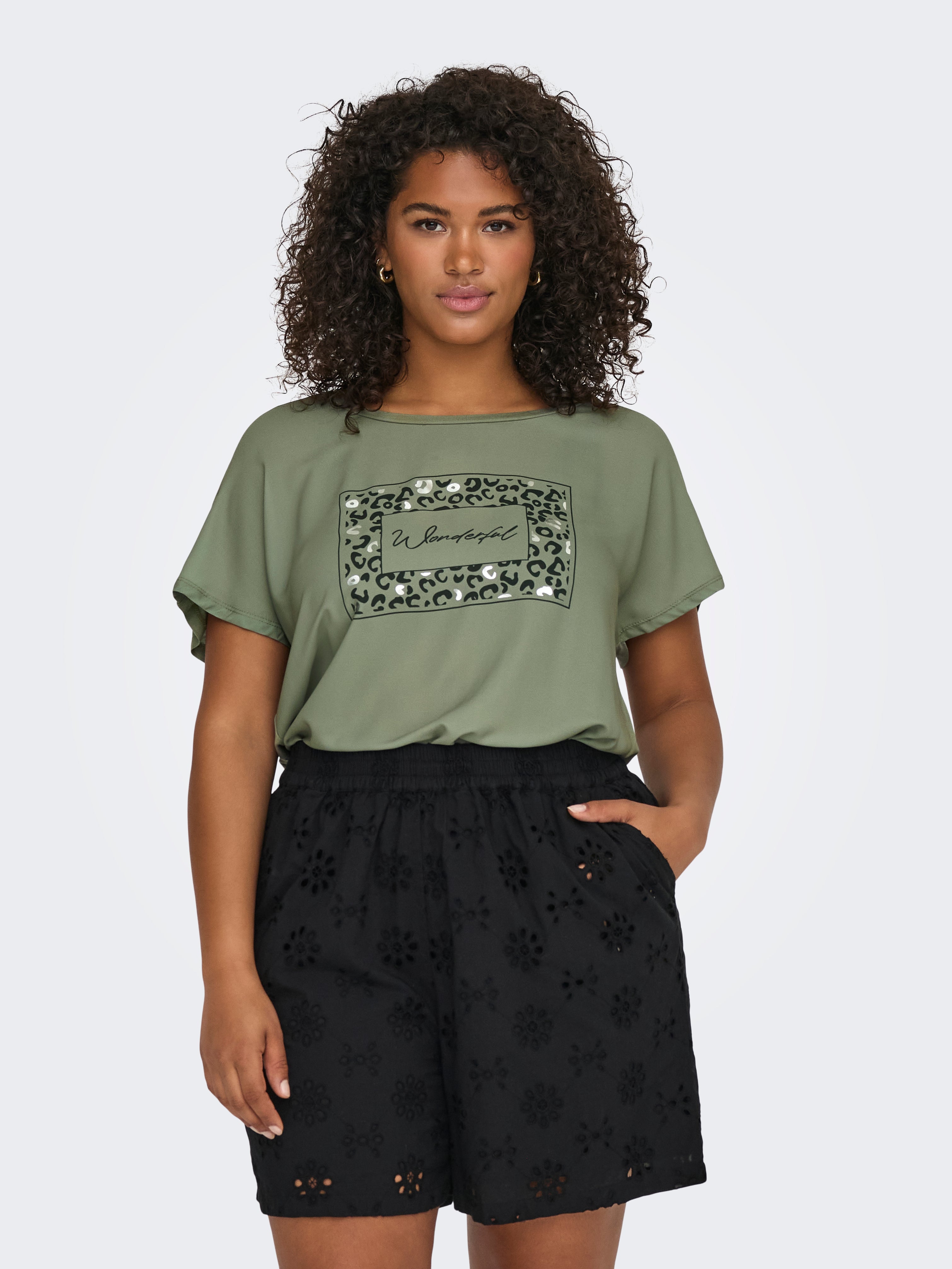 CARKETTY T-shirt Deep Lichen Green