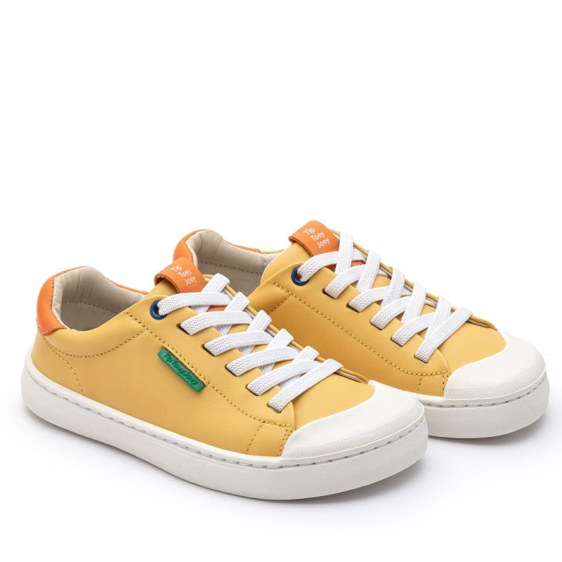Tip Toey Joey Tip Toey Joey Kidos Sneakers Volt Colors Pequi Tangerine