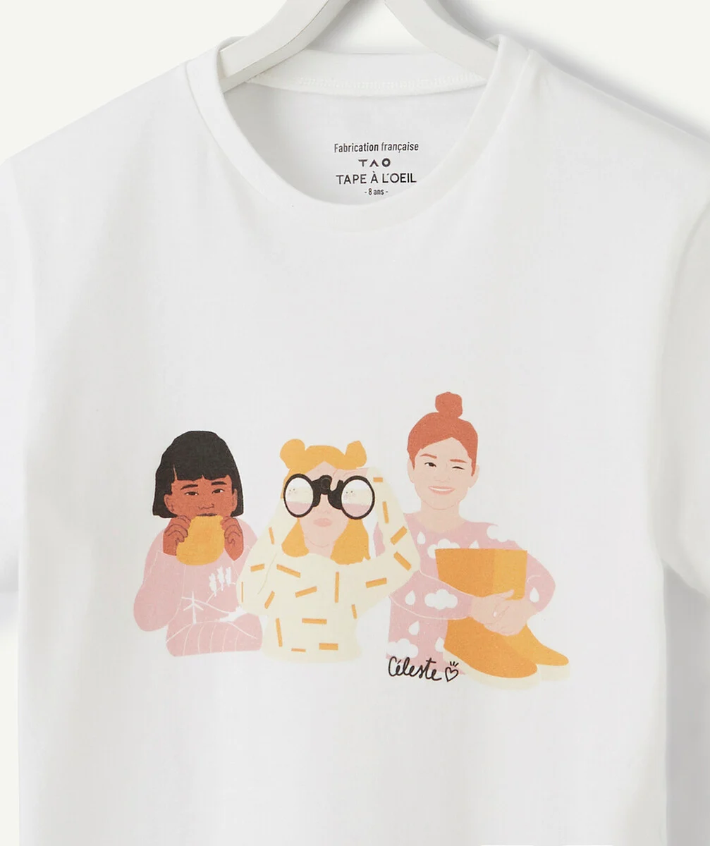 LE T-SHIRT FILLE FABRIQUÉ EN FRANCE – HDF