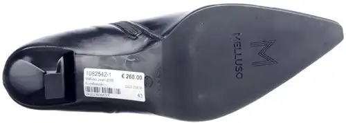 Melluso zwart Z989 - maat 42.5 enkellaars zwart - maat 42.5 Calandschoen