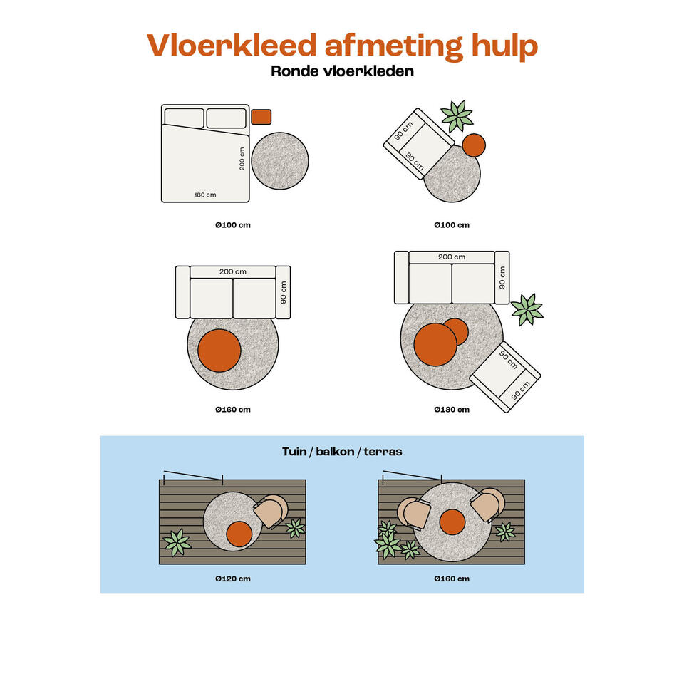 Vloerkleed Hana Roze
