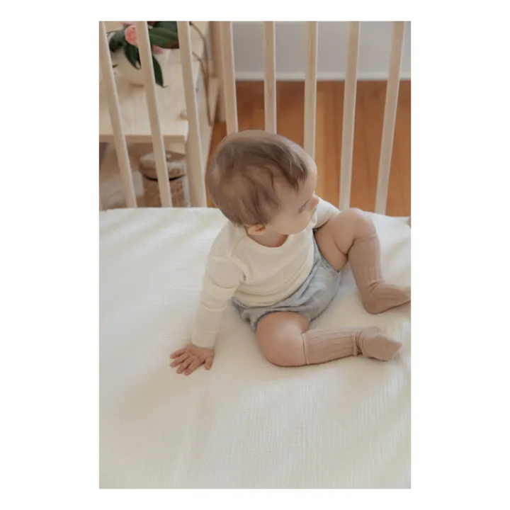 Soft Spot Drap-housse en coton bio 60x120 cm | Oat