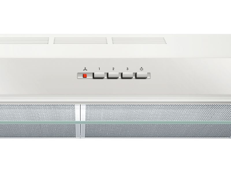 Bosch Unterbauhaube DUL63CC20  Stufen Dunstabzugshaube für Wandmontage Weiss D 350 m³/h