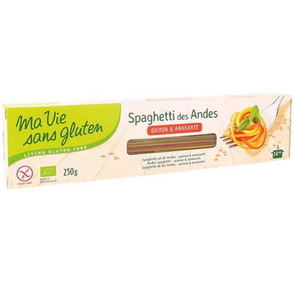 Esparguete Quinoa Amaranto Bio Sem Glúten
