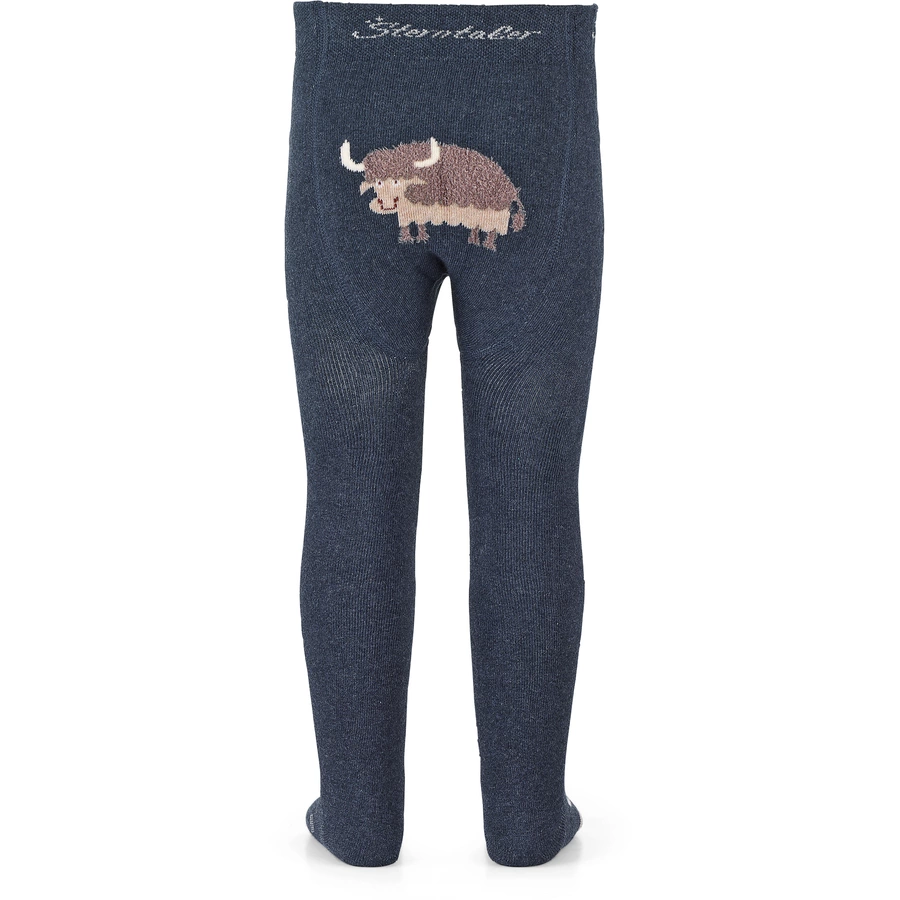 Sterntaler Strumpfhose Stier blau melange