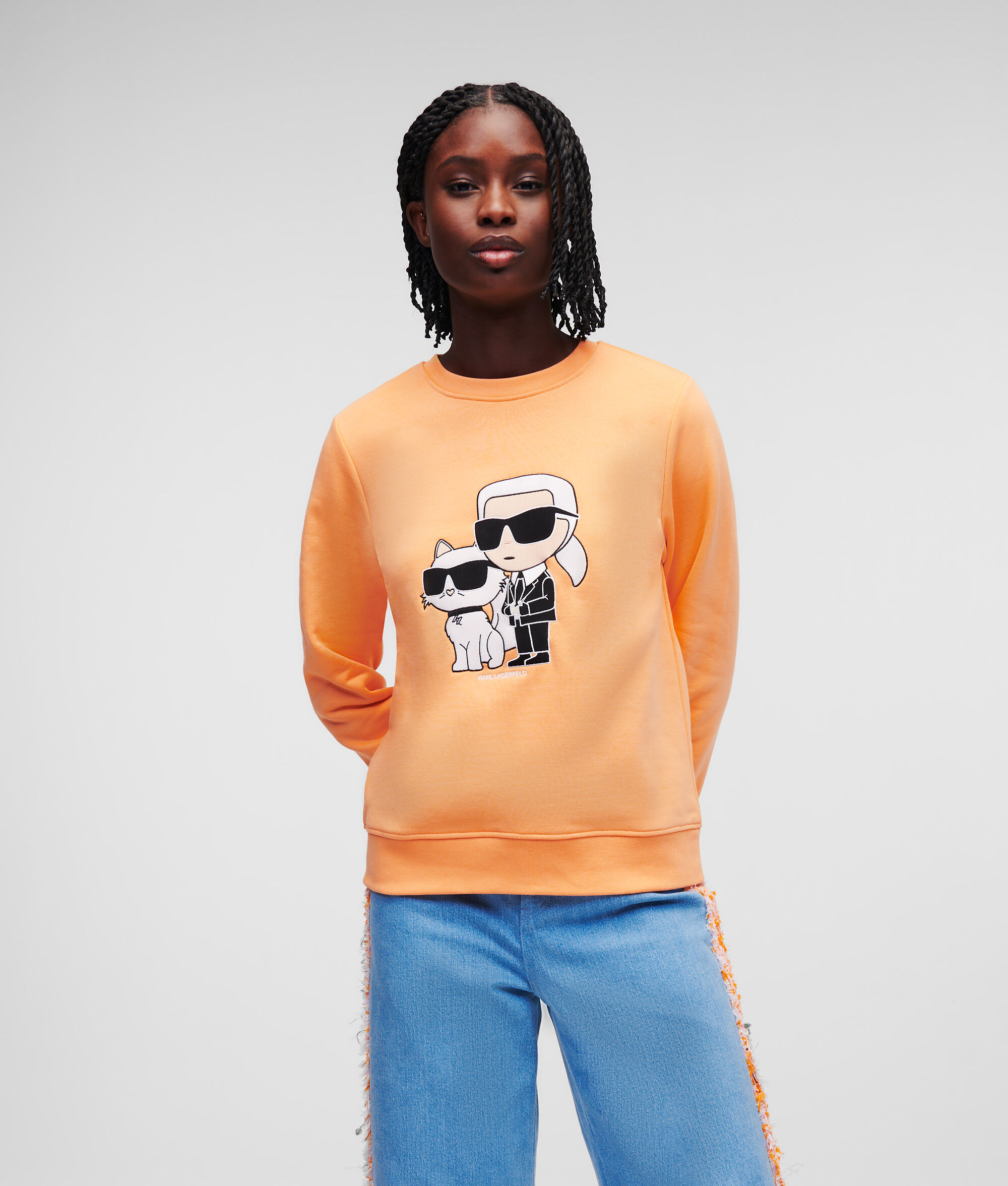 SWEAT-SHIRT KARL IKONIK KARL ET CHOUPETTE