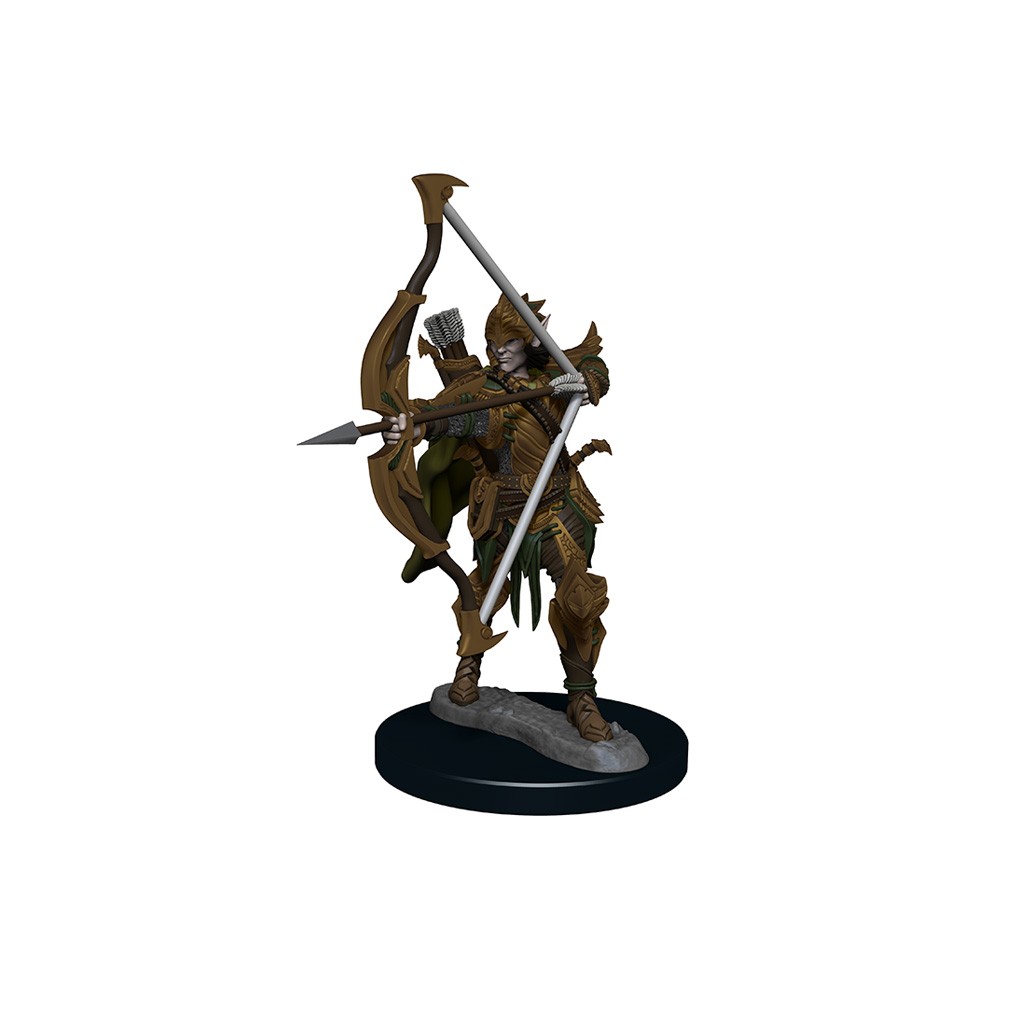 Pathfinder Deepcuts Unpainted Miniatures: Elf Male Fighter