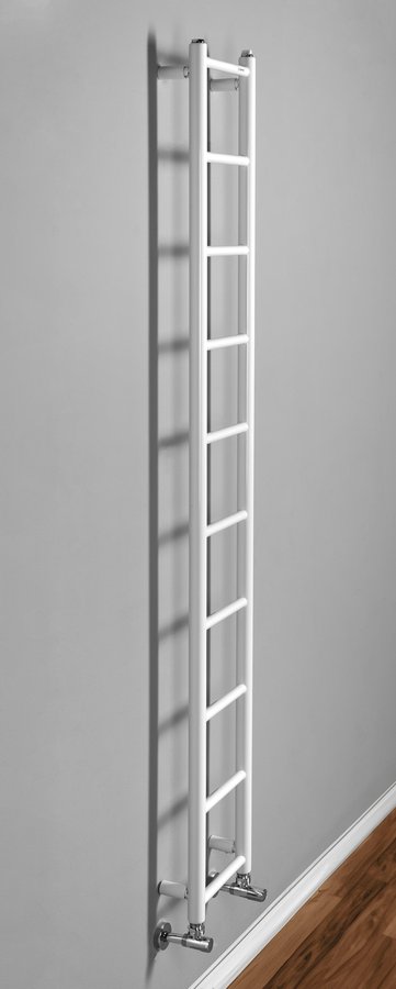 Sapho Dina handdoekradiator mat wit 25x168cm 280W