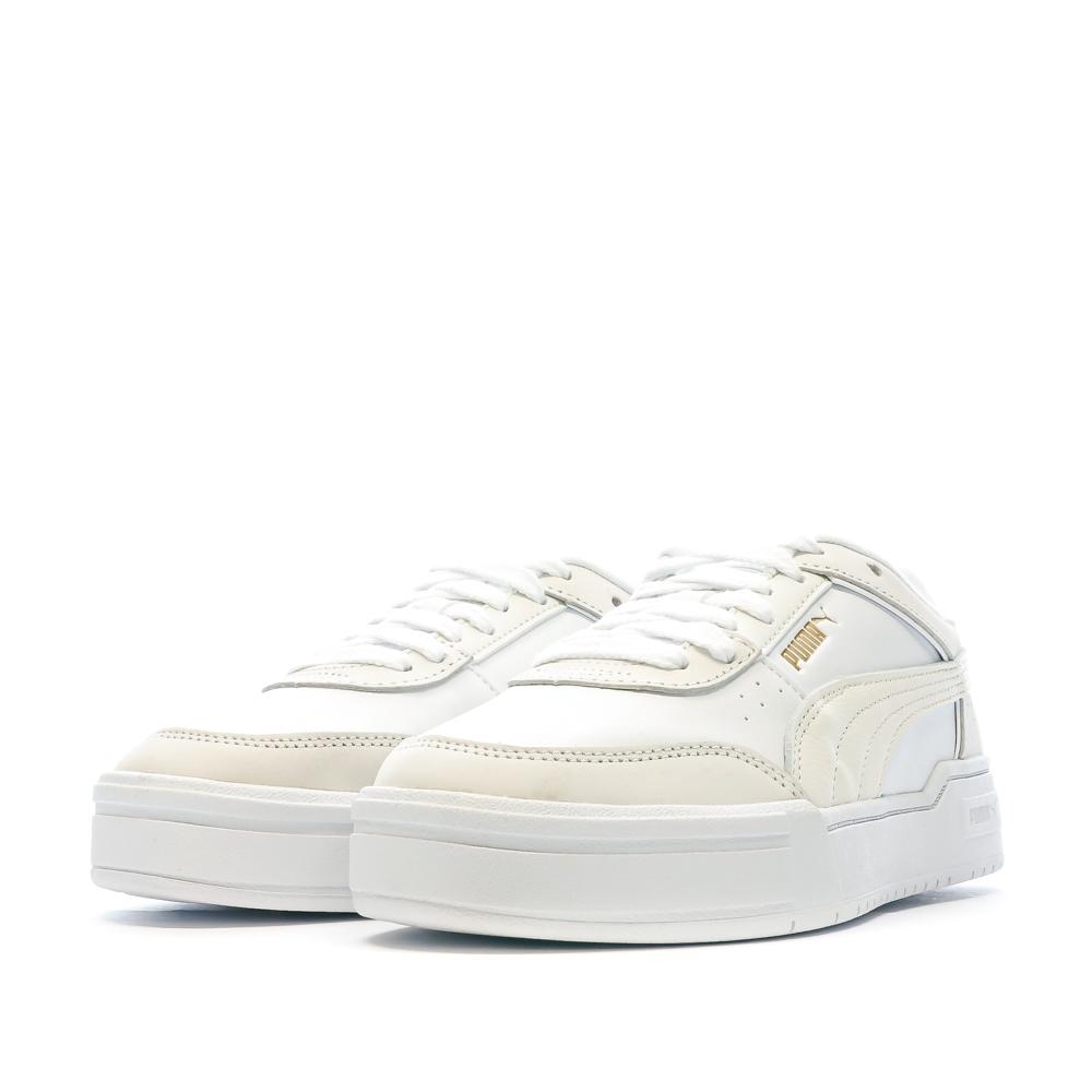 Puma Baskets Blanc/Beige Femme PUMA Pro Sport