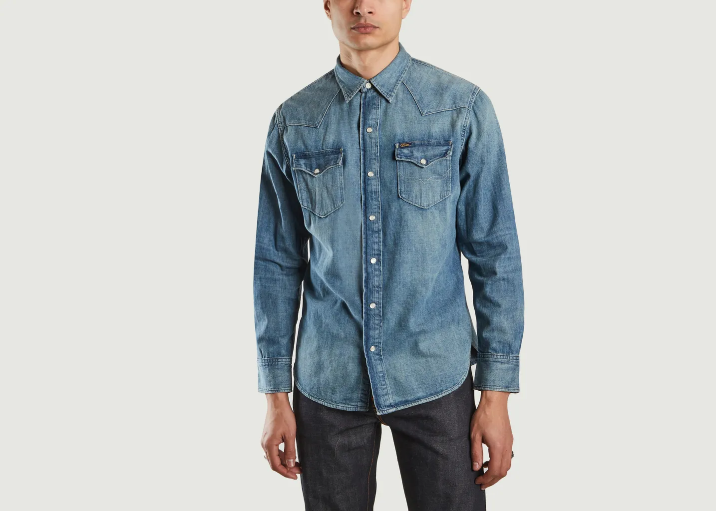 Chemise en denim délavé Polo Ralph Lauren