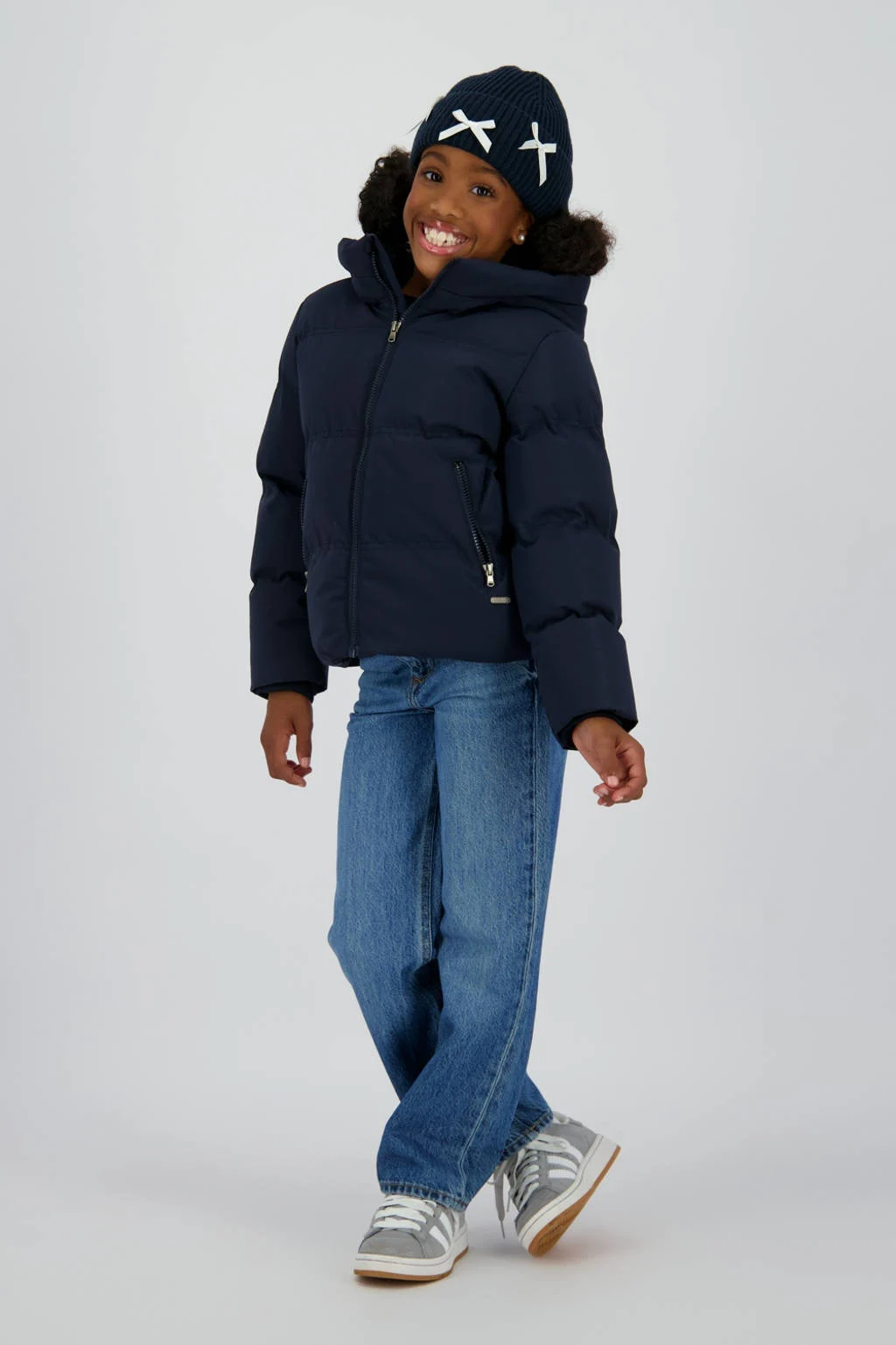 Vingino gewatteerde jas blauw
