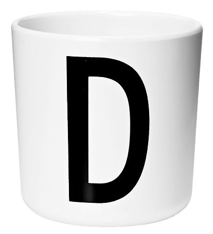 Design Letters Becher - Weiß m. D