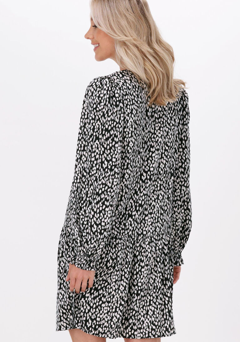 REFINED DEPARTMENT zwarte refined department mini jurk teddy