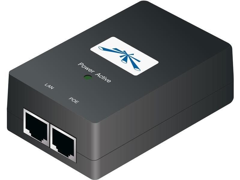 Ubiquiti PoE Injector POE-24-24W-5P 24 Volt GE passiv, 24 W Passiver Gigabit PoE Injektor