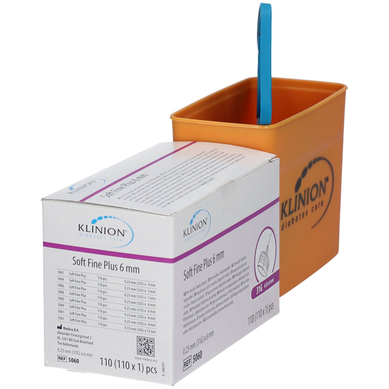KLINION Soft fine plus Pen-Nadeln 6mm 31 G 0,25mm