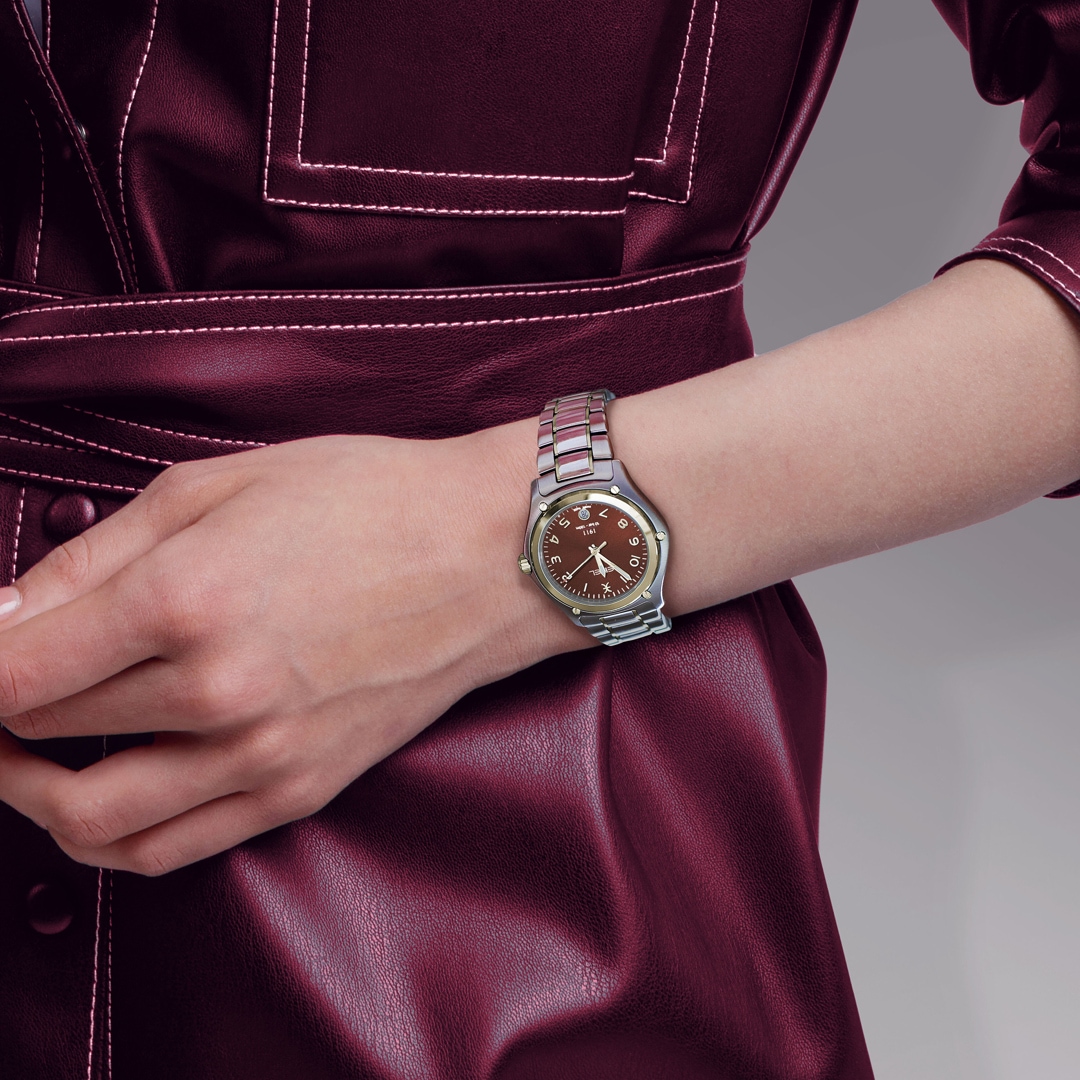 Ebel 1911 Grande Lady Bicolor / Braun