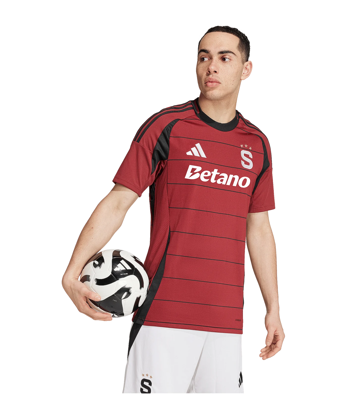 adidas Sparta Prag Trikot Home 2024/2025 Rot