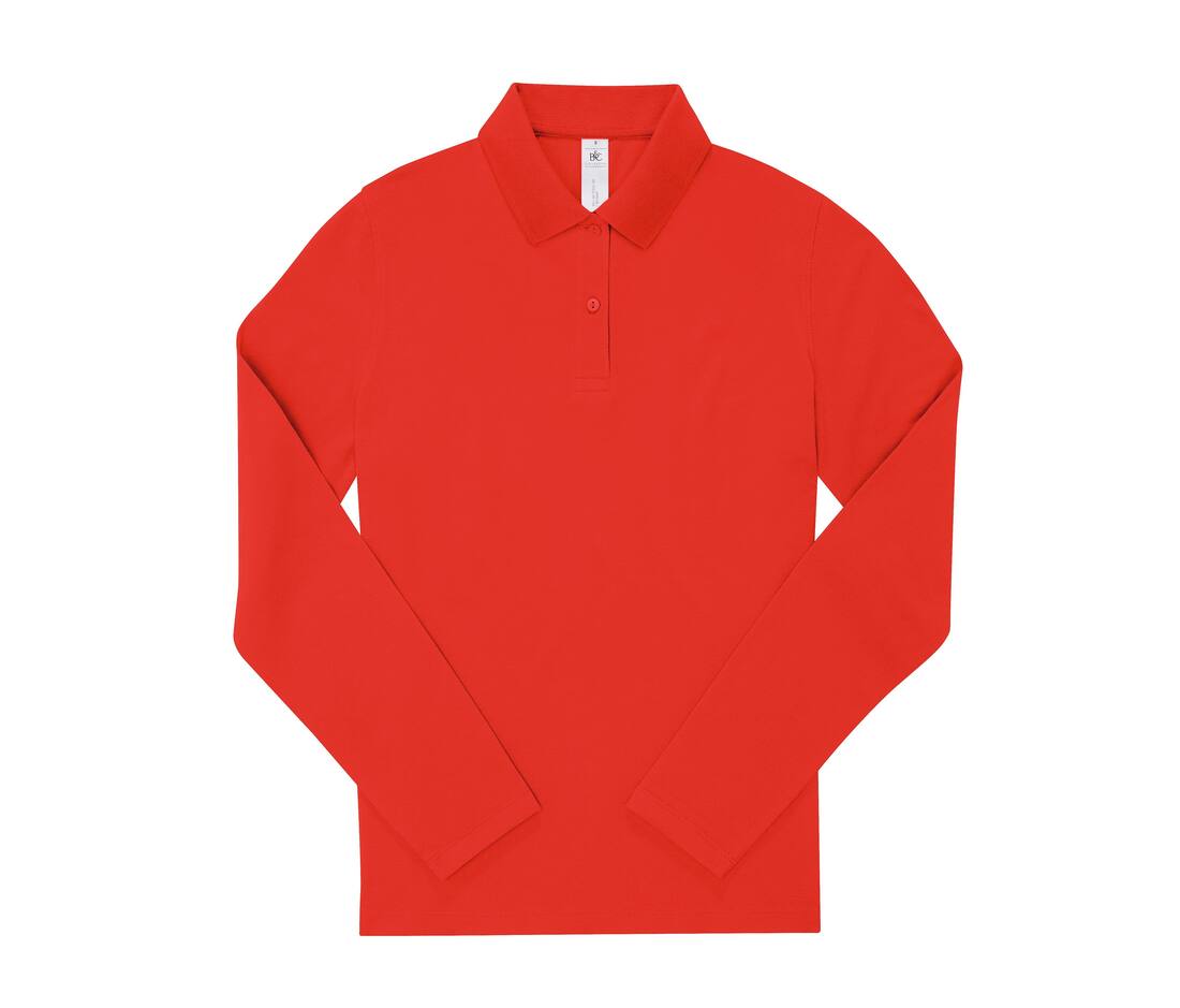 B&C BCW462 - Polo femme manches longues 180