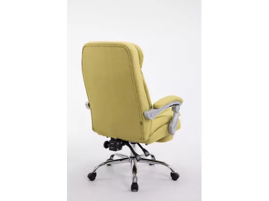 Chaise de bureau - Tissu - Vert - XL Troy